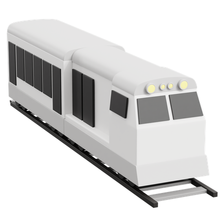 Diesel Train  3D Icon