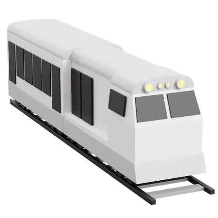 Diesel Train  3D Icon