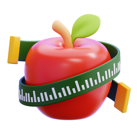 ダイエット  3D Icon