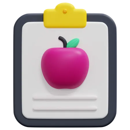 Diet  3D Icon