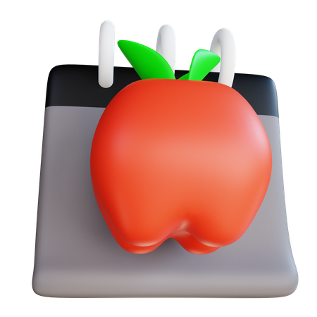 Diet Plan  3D Icon