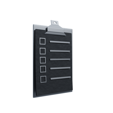 Diet Plan  3D Icon