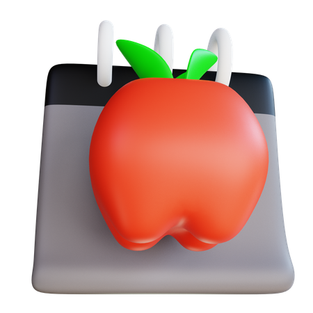 Diet Plan  3D Icon