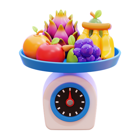 Diet Program  3D Icon