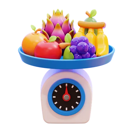 Diet Program  3D Icon