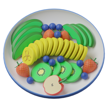 Dieta frutariana  3D Icon