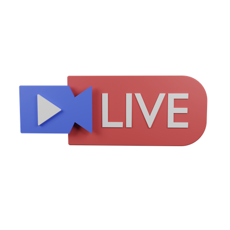 Diffusion en direct  3D Icon