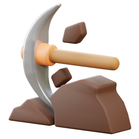 파기  3D Icon