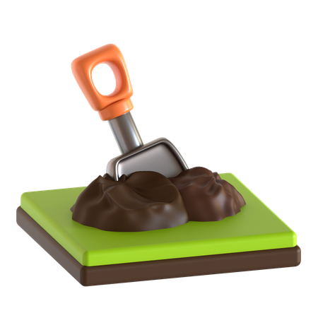 파기  3D Icon