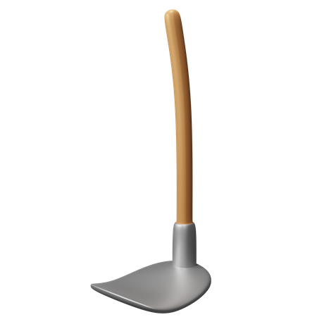 Digging Hoe  3D Icon