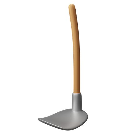 Digging Hoe  3D Icon