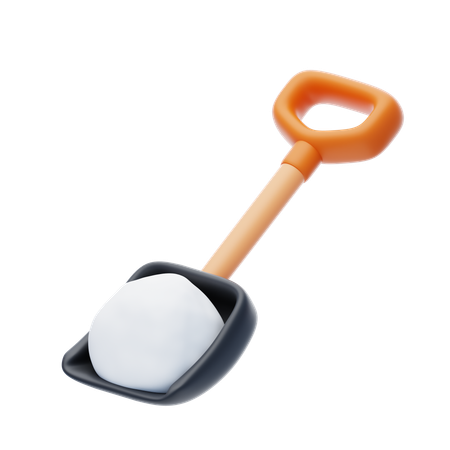 Digging Shovel  3D Icon