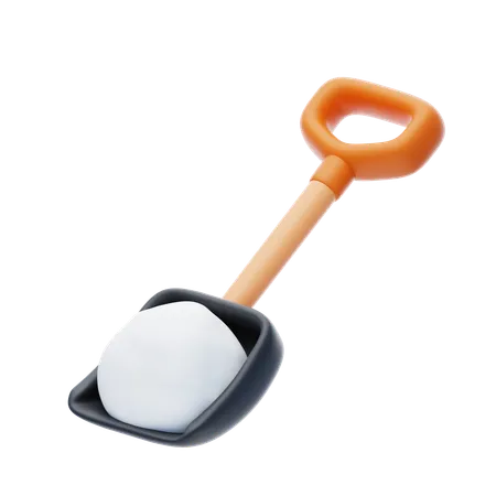 Digging Shovel  3D Icon
