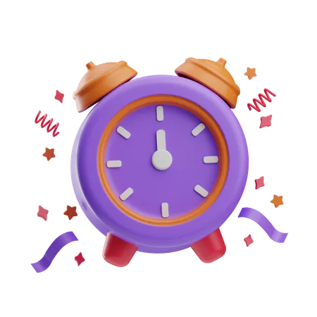 Digital Alarm  3D Icon