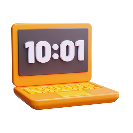 Digital Alarm Clock  3D Icon