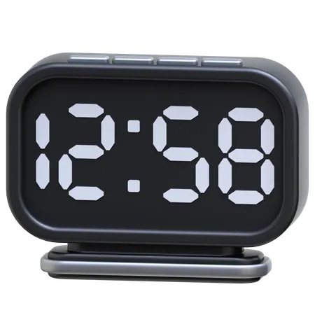 Digital Alarm Clock  3D Icon