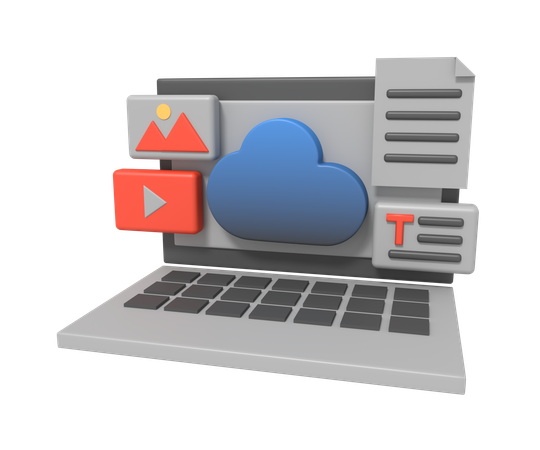 Digital Asset  3D Icon