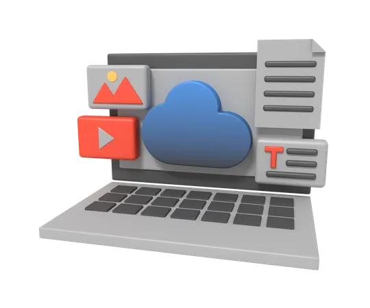 Digital Asset  3D Icon