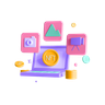 3d asset emoji