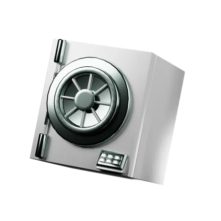 Digital Bank Vault  3D Icon