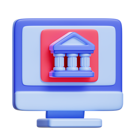 Digital Banking  3D Icon