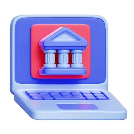 Digital Banking  3D Icon