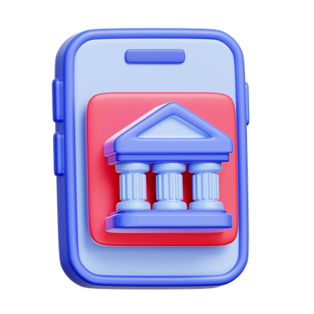 Digital Banking  3D Icon