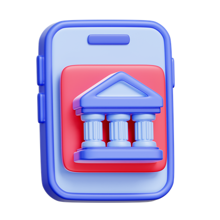 Digital Banking  3D Icon