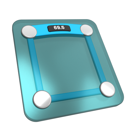 Digital Body Scales  3D Icon