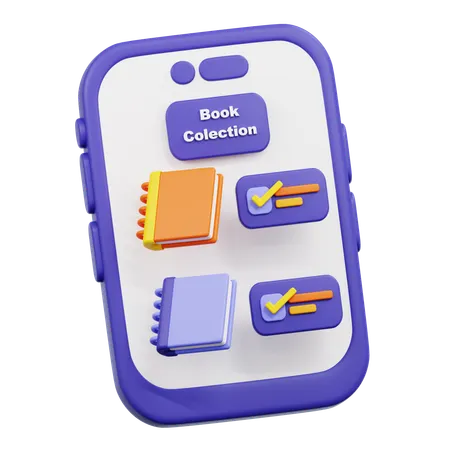 Digital Book  3D Icon