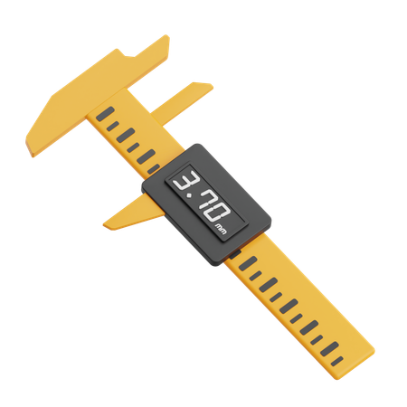 Digital Calipers  3D Icon