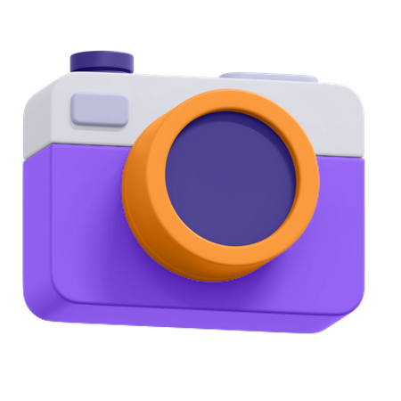 디지털 카메라  3D Icon