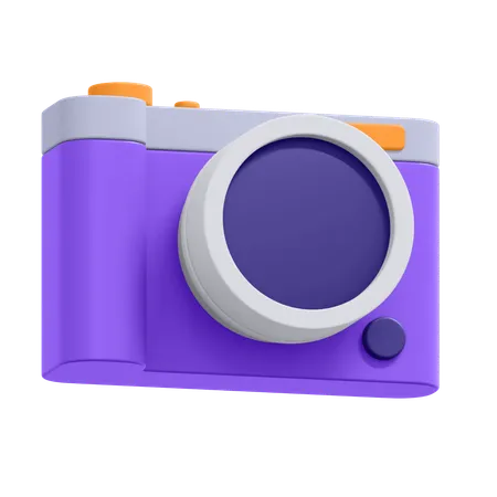 A Collection Of Digital Camera In 3 D Format 3D Icon