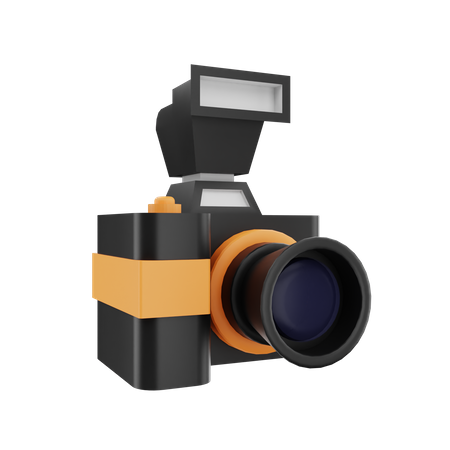 Digital Camera  3D Icon