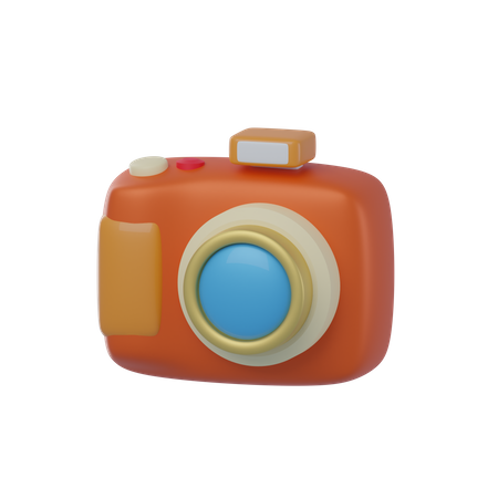 Digital Camera  3D Icon