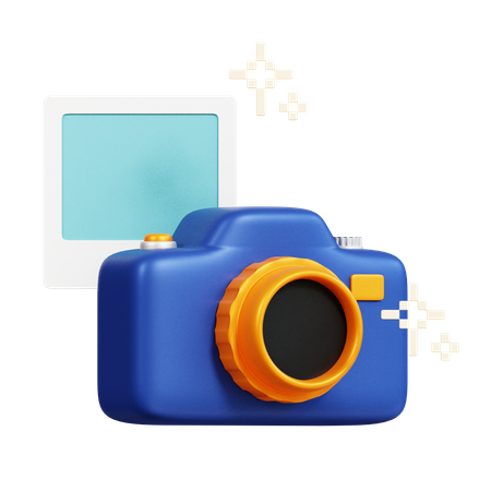 Digital Camera  3D Icon