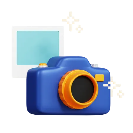 Digital Camera  3D Icon