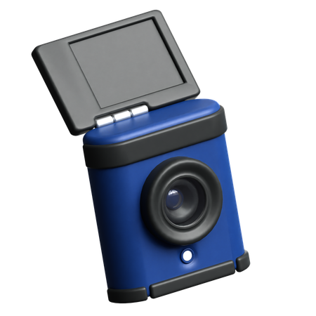 Digital Camera  3D Icon