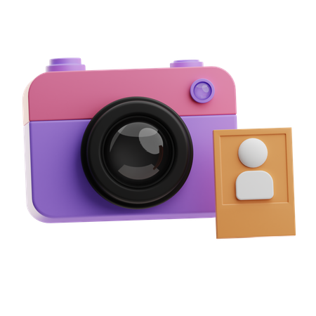 Digital Camera  3D Icon