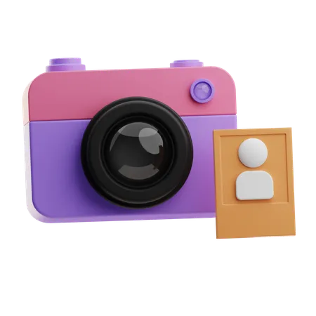 Digital Camera  3D Icon