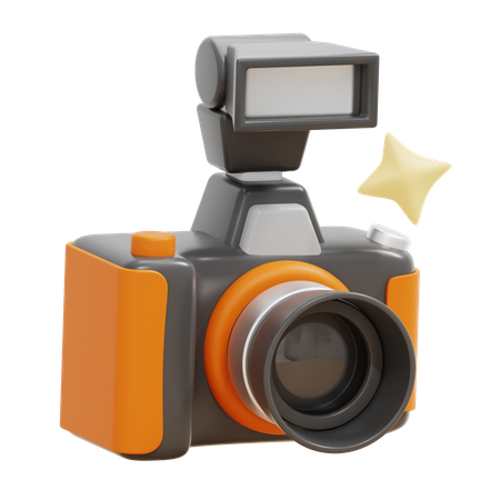 Digital Camera  3D Icon