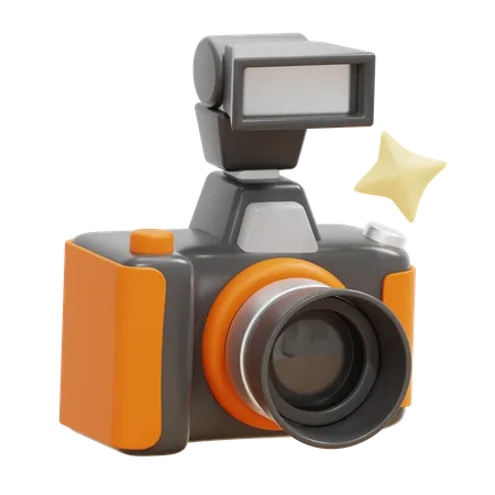 Digital Camera  3D Icon