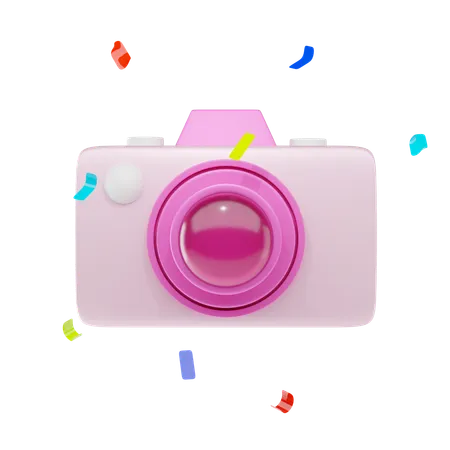 Digital Camera  3D Icon