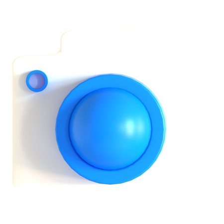 Digital Camera  3D Icon