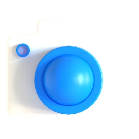 Digital Camera  3D Icon