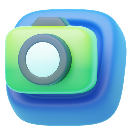 Digital Camera  3D Icon
