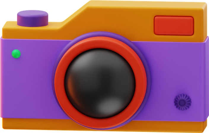 Digital Camera  3D Icon