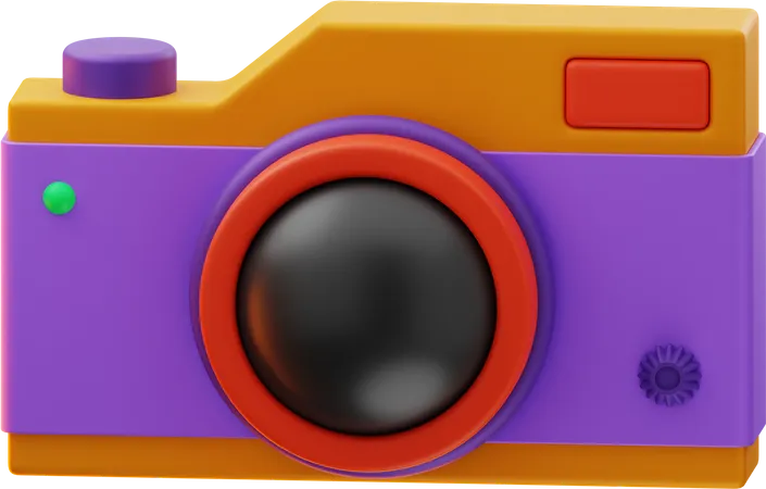 Digital Camera  3D Icon