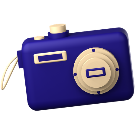 Digital Camera  3D Icon