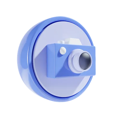 Digital Camera  3D Icon